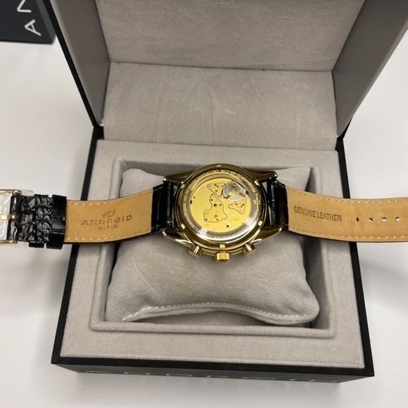 NOS ANDROID Chronograph 100M Stainless Steel Watch AD304 - Picture 5 of 11